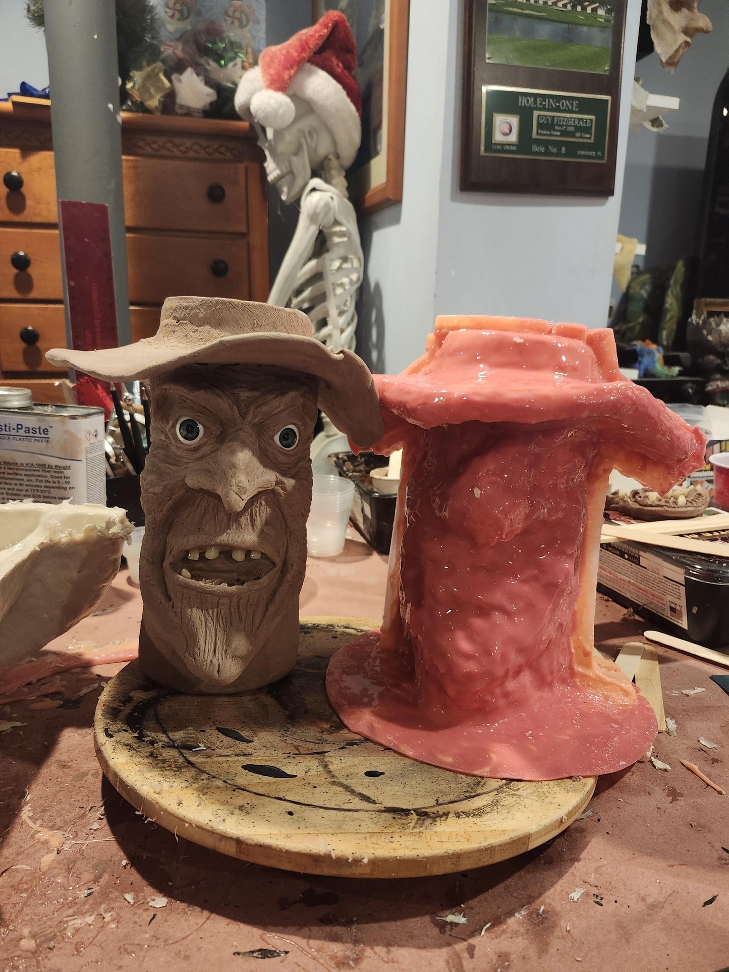 The Witch -  Monster Tiki Torch - a hauntingly unique piece perfect for Halloween or year-round horror vibes. A must for #camping