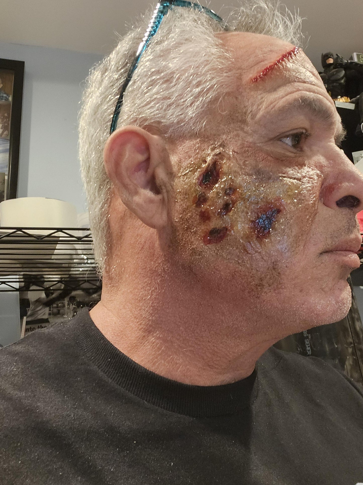 Zombie/diseased Pros aide Transfer, Perfect for Special Effects Makeup artists,Cosplay, Halloween & Character Creations!