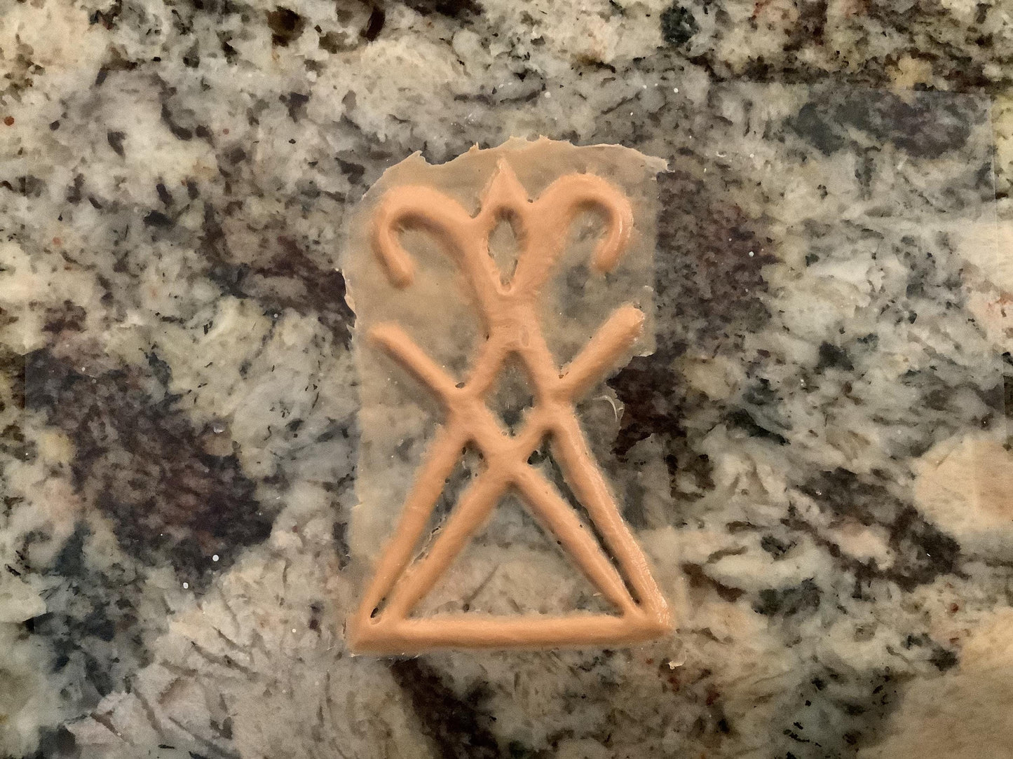 Sigil of Lucifer Pros aide Transfer, Perfect for Special Effects Makeup artists,Cosplay, Halloween & Character Creations!