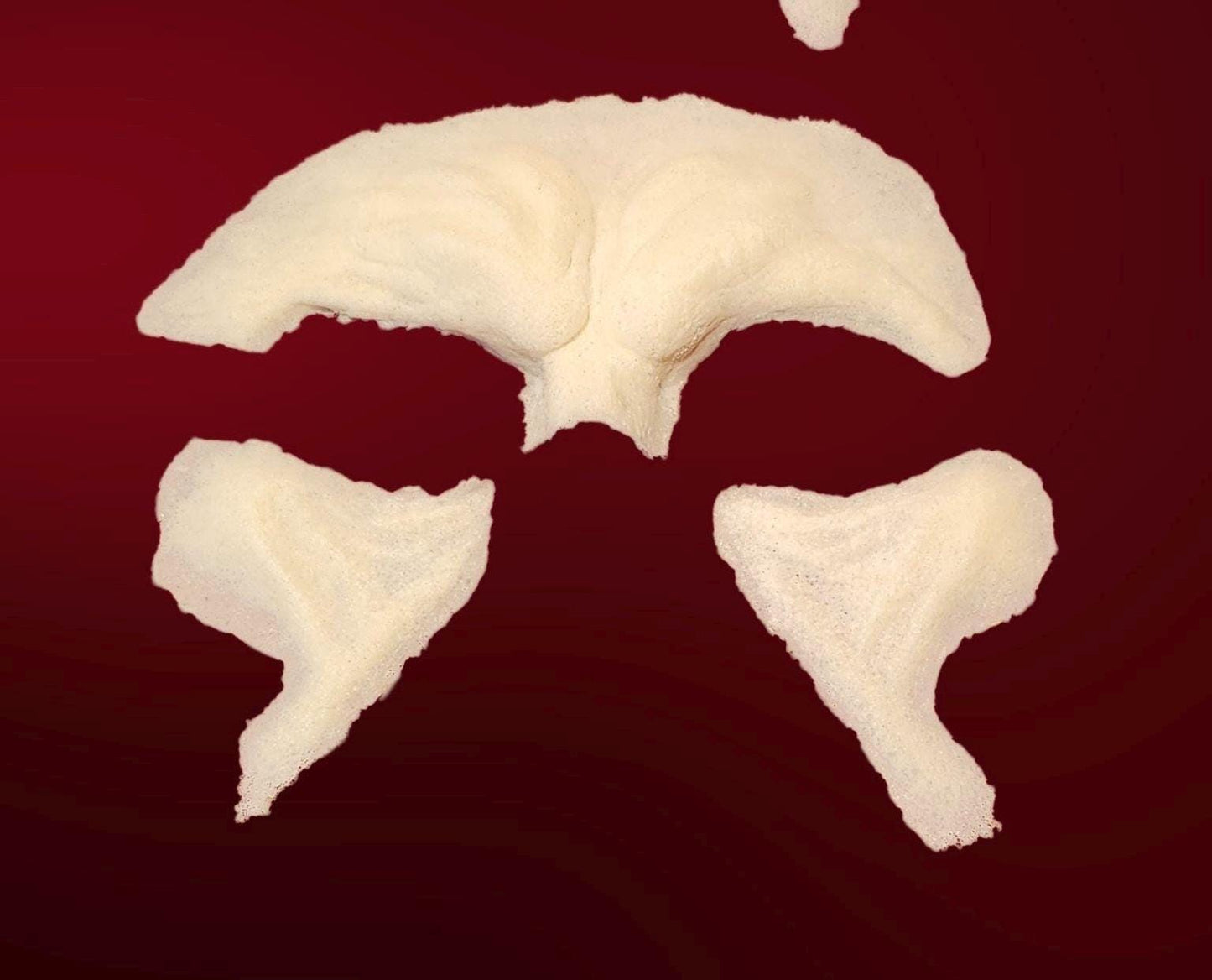 Realistic Vampire Foam Latex Brow Prosthetic | Special Effects Makeup | Horror Costume | Gothic costume accessory | Halloween makeup