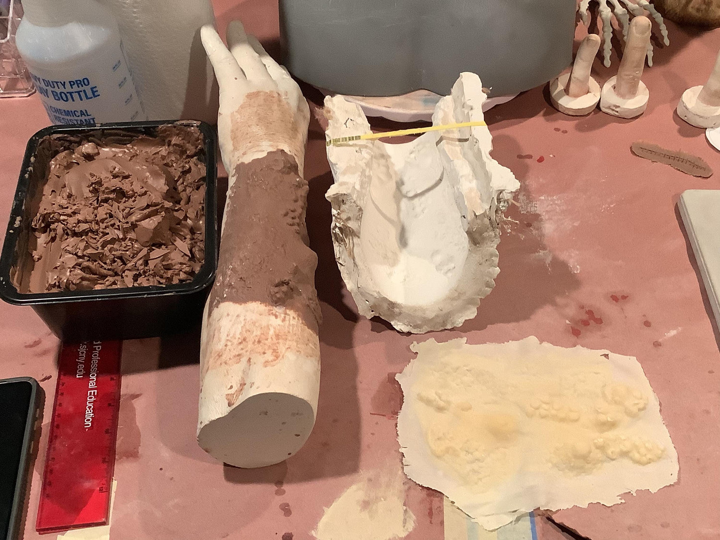 The Perfect special effects appliance that will create a horrific diseased look for your next cosplay, film, zombie, or Halloween costume.